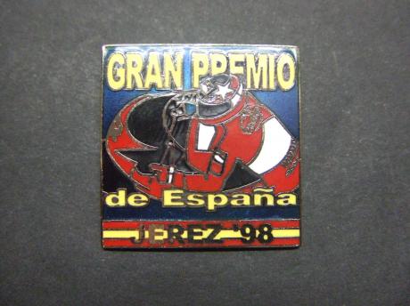 Grand prix Spanje motorrace Jerez 1998